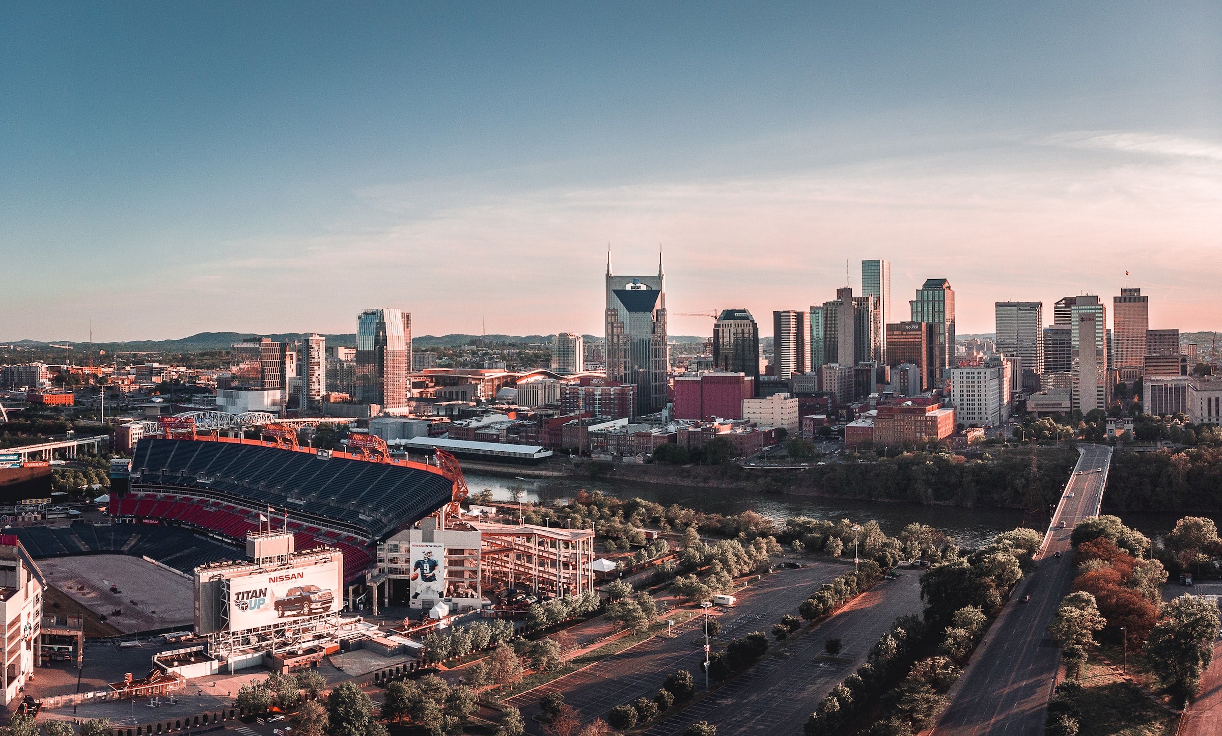 cityscape in daylight in tennessee