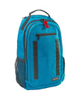 Blue advanced first aid kit backpack right side