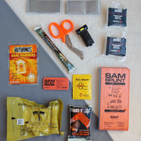 Advanced first aid kit contents pouch 2
