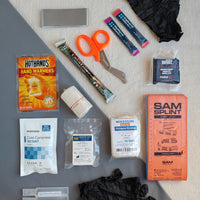 Base first aid kit large pouch contents