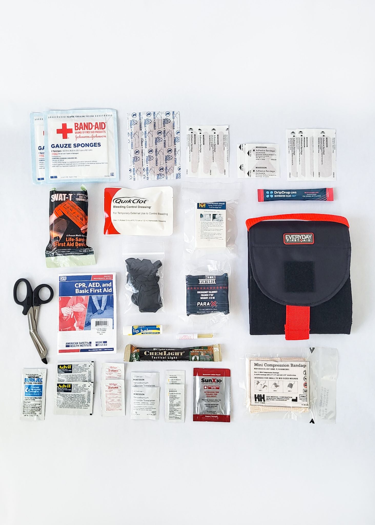 Motorcycle first aid kit contents
